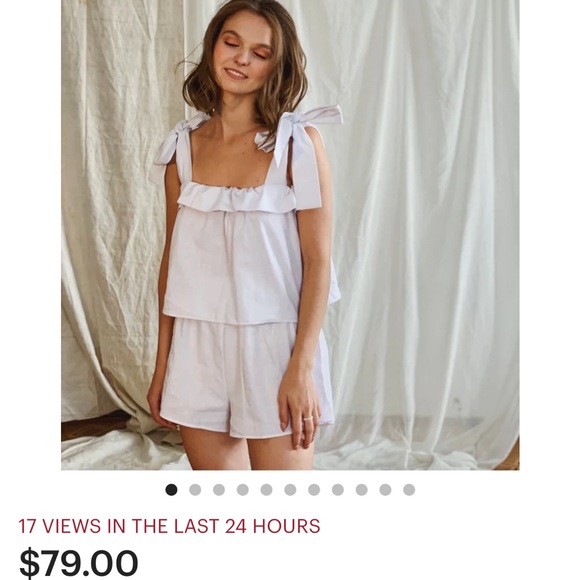 Never worn boho pj matching set - Picture 2 of 4